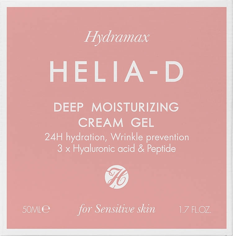Tief feuchtigkeitsspendendes Creme-Gel für empfindliche Haut - Helia-D Hydramax Deep Moisturizing Cream Gel For Sensitive Skin — Bild N5