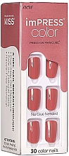 Düfte, Parfümerie und Kosmetik Selbstklebende Nägel 30 St. - Kiss Impress Color Platonic Pink