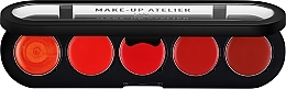 Düfte, Parfümerie und Kosmetik Lippenfarbpalette - Make-Up Atelier Paris Lipsticks Palette