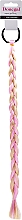 Düfte, Parfümerie und Kosmetik Haargummi mit Haarsträhnen FA-5648+1 rosa-blond - Donegal