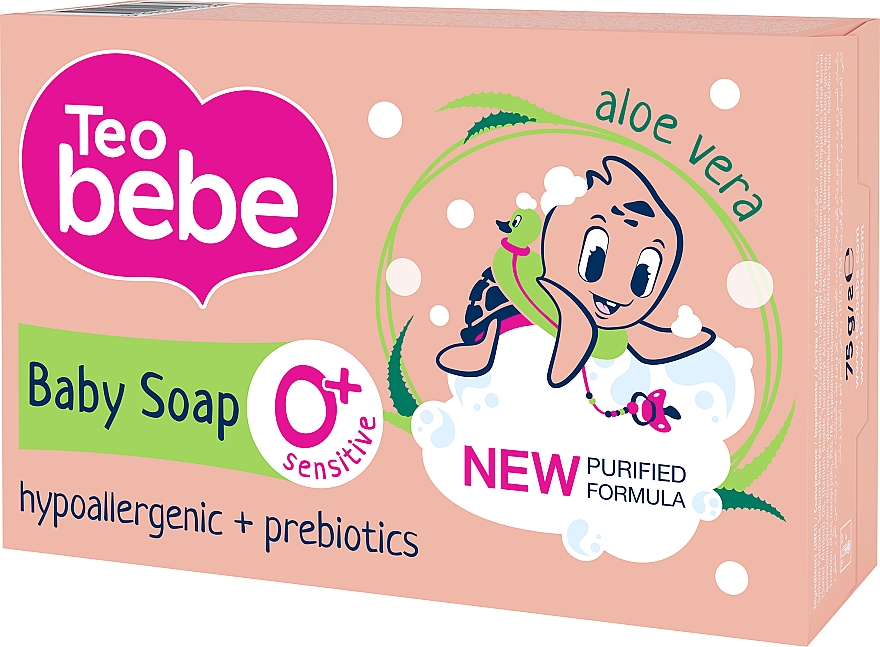 Babyseife mit Aloe Vera Extrakt - Teo Bebe Sensitive — Bild N1