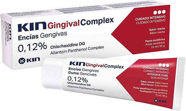 Zahnpasta mit Chlorhexidin - Kin Gingival Complex Toothpaste — Bild N1