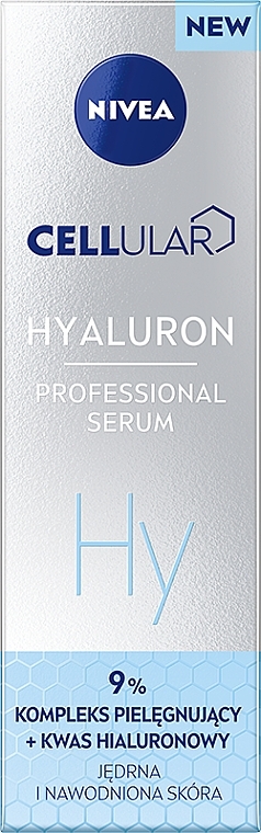 Feuchtigkeitspendendes Gesichtsserum mit Hyaluronsäure für straffere und aufgepolsterte Haut - Nivea Cellular Hyaluron Professional Serum — Bild N1