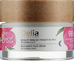 Revitalisierende Nachtcreme für das Gesicht - Delia Cosmetics Ekoflorist — Bild N1