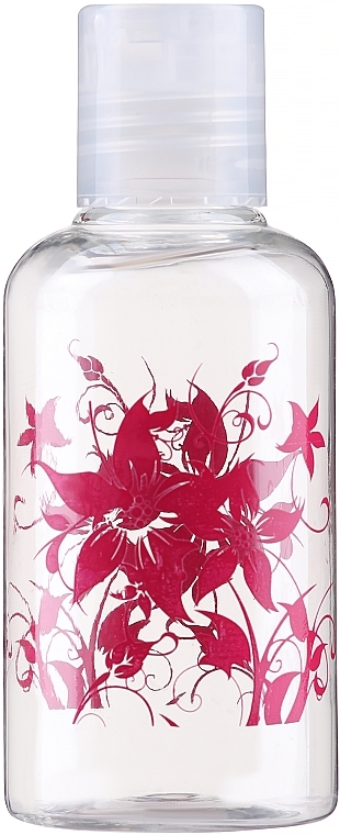 Flasche mit Verschluss 75 ml rote Blumen - Top Choice — Bild N1