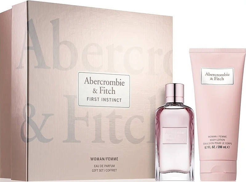 Abercrombie & Fitch First Instinct - Duftset (Eau de Parfum 50ml + Körperlotion 200ml)  — Bild N1