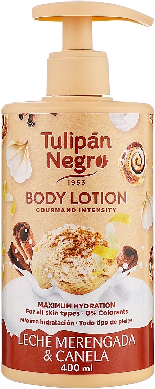 Körperlotion - Tulipan Negro Merengada Milk & Cinnamon Body Lotion — Bild N1