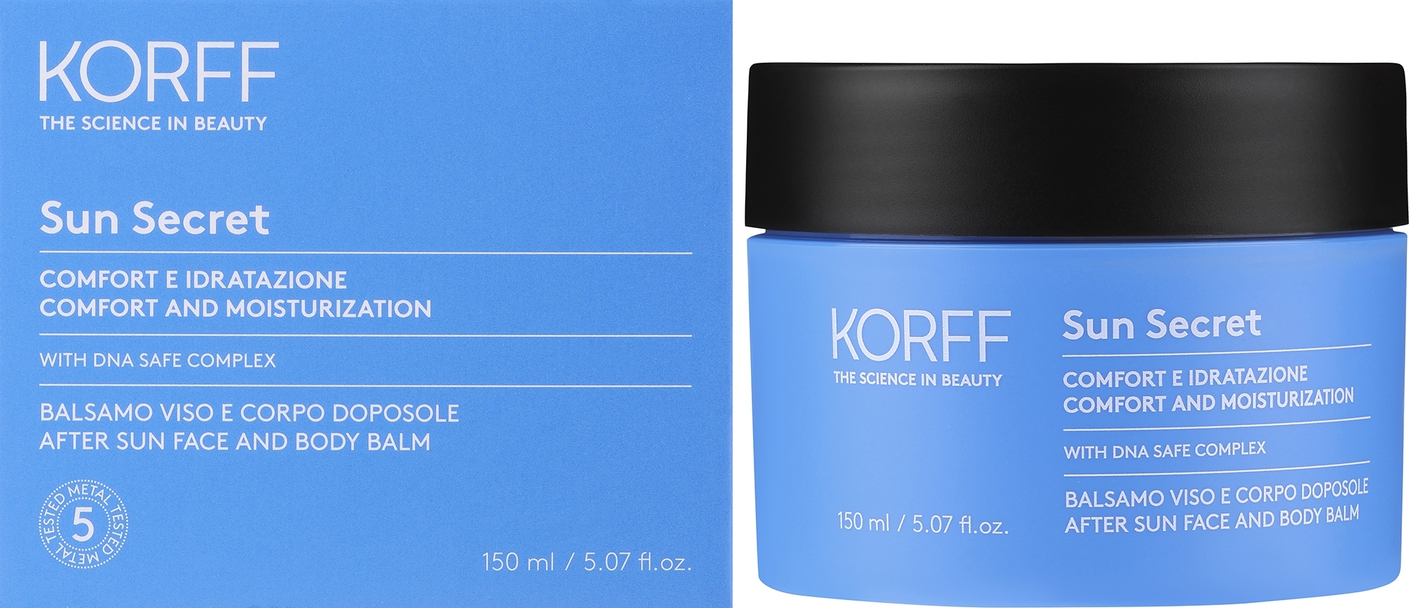 After-Sun Lotion für Gesicht und Körper - Korff Sun Secret After Sun Balm — Bild 150 ml