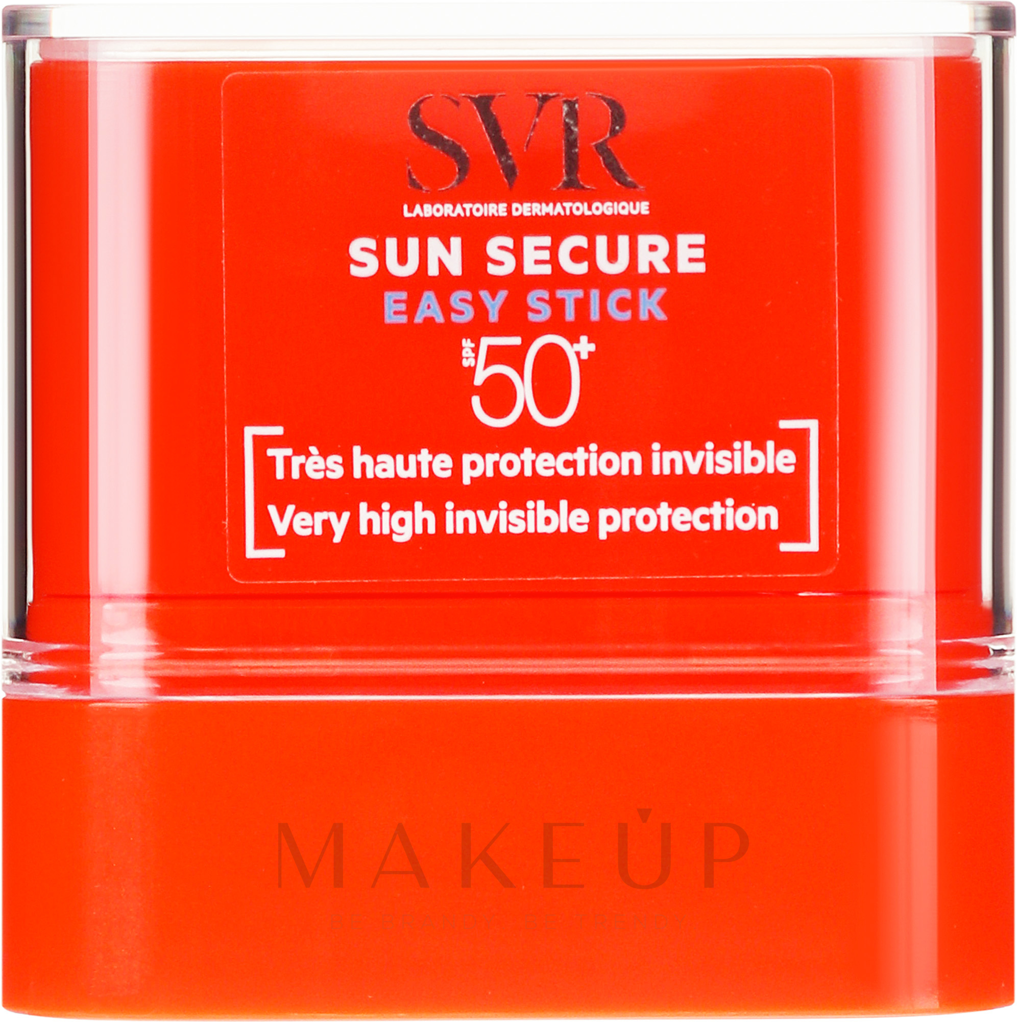 Hochwertiger Sonnenschutz-Stick für empfindliche Bereiche SPF 50+ - SVR Sun Secure Easy Stick SPF 50 — Bild 10 g