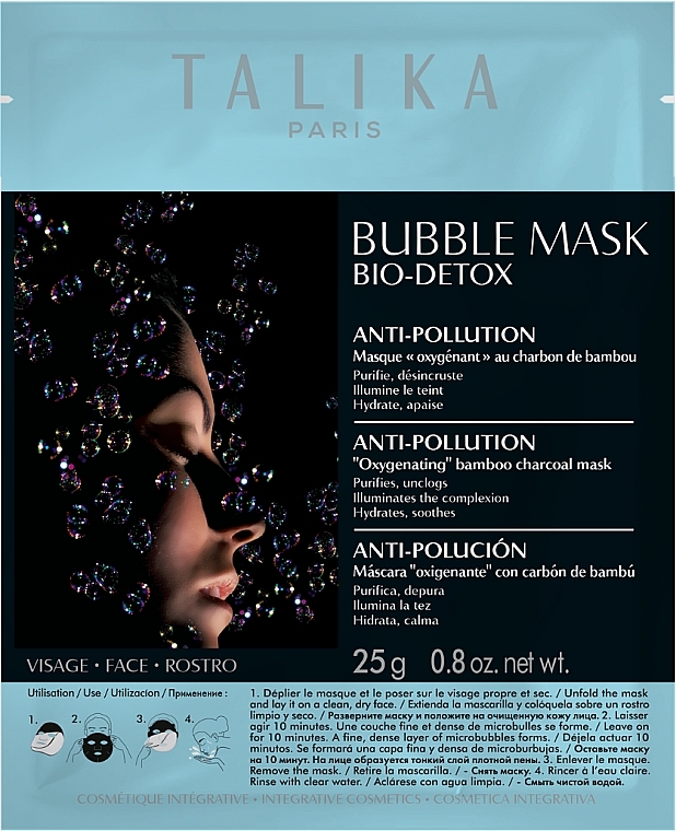 Gesichtsmaske - Talika Bubble Mask Bio-Detox — Bild N1