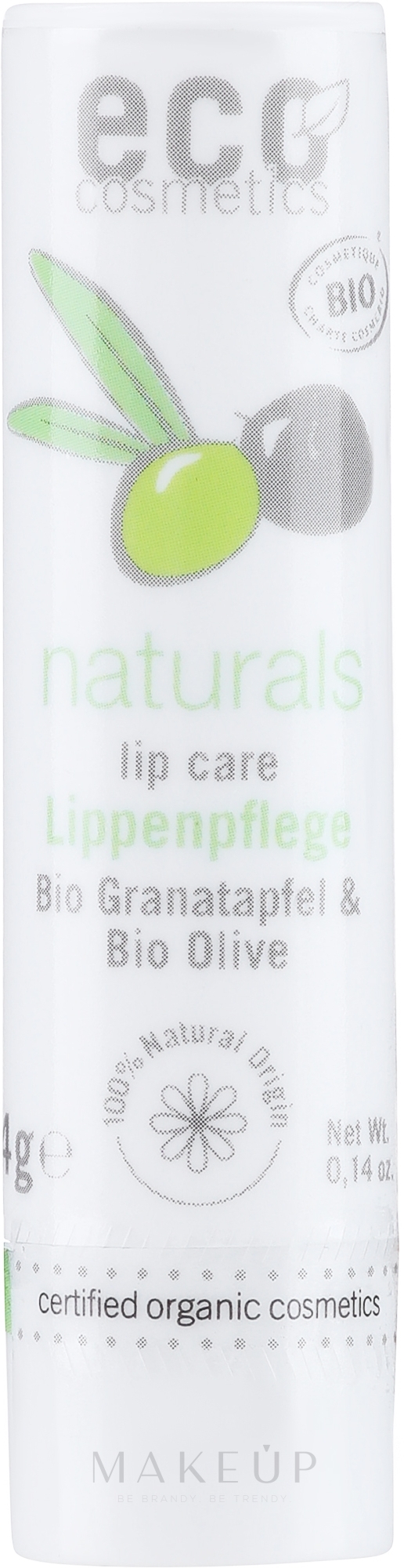 Lippenbalsam mit Extrakt aus Granatapfel und Olivenöl - Eco Cosmetics — Foto 4 g