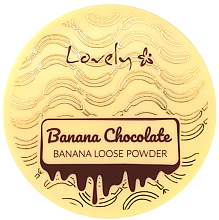 Gesichtspuder mit Schokolade und Banane - Lovely Banana Chocolate Loose Powder — Bild N1
