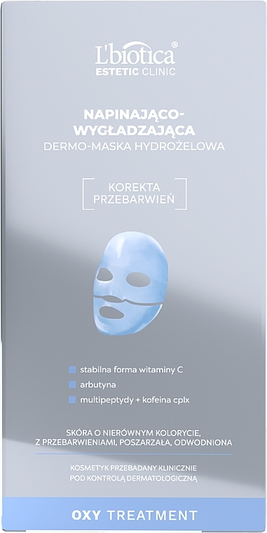 Straffende und glättende Gesichtsmaske - L'biotica Estetic Clinic OXY Treatment  — Bild N1