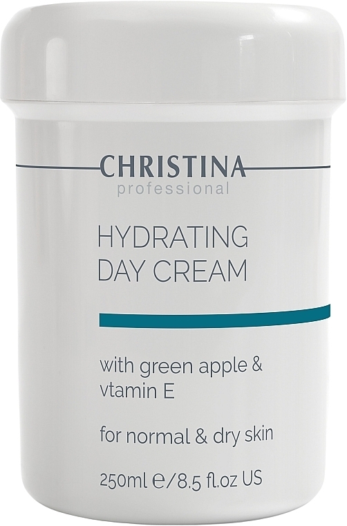 Feuchtigkeitsspendende Tagescreme Grüner Apfel mit Vitamin E für normale und trockene Haut - Christina Hydrating Day Cream Green Apple — Bild N1