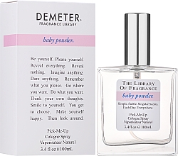 Demeter Fragrance Baby Powder - Eau de Cologne — Bild N2