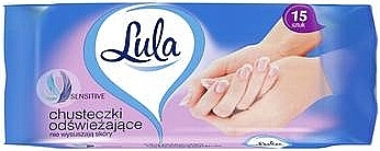 Feuchttücher 15 St. - LULA Sensitive Refreshing Wipes — Bild N1