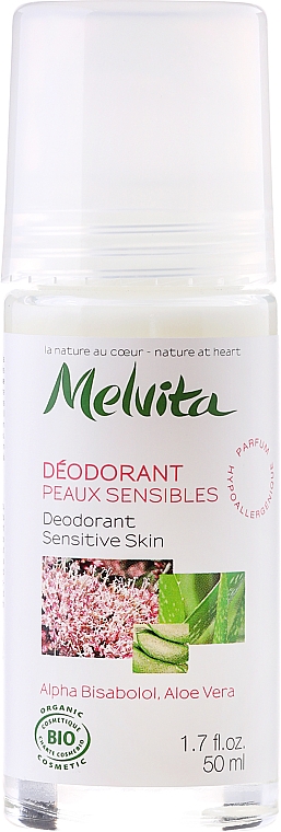 Deo Roll-on für empfindliche Haut - Melvita Body Care Deodorant Sensetive Skin — Bild N1