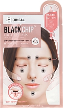 Düfte, Parfümerie und Kosmetik Detox Tuchmaske mit Akupressurpunkten - Mediheal Black Chip Circle Point Mask
