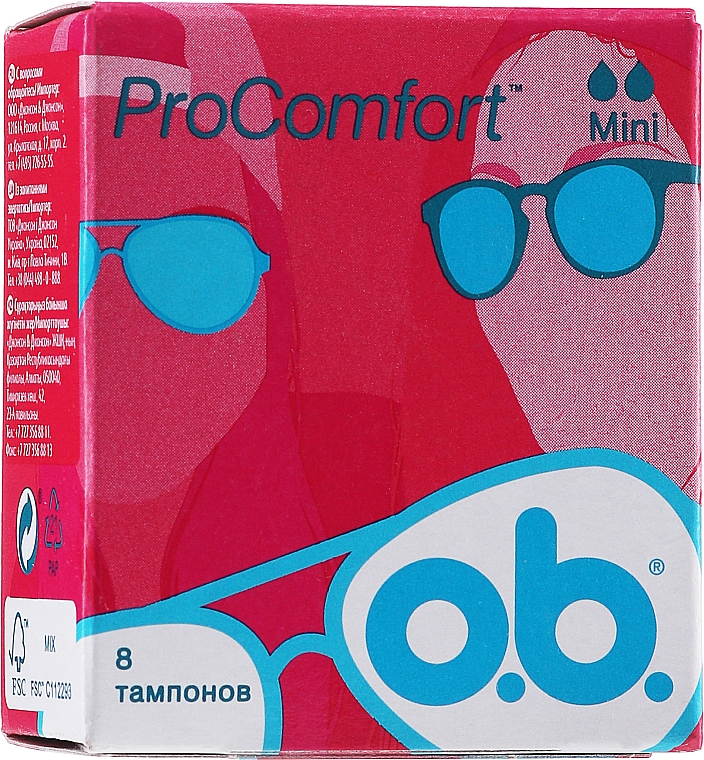 Tampons Mini 8 St. - o.b. ProComfort Mini Tampons — Bild N1