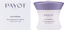 Augencreme - Payot Supreme Regard Youth Eye Care  — Bild N2