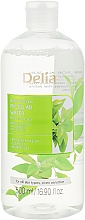 Düfte, Parfümerie und Kosmetik Tiefenreinigendes Mizellenwasser mit Grüntee-Extrakt - Delia Cosmetics Green Tea Extract Micellar Water