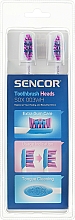 Düfte, Parfümerie und Kosmetik Ersatzkopf für elektrische Zahnbürste SOX003WH 4 St. - Sencor