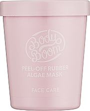 Düfte, Parfümerie und Kosmetik Feuchtigkeitsspendende, regenerierende und beruhigende Peel-Off Algenmaske für das Gesicht mit Aloe-Saft und rosa Ton - BodyBoom FaceBoom Rubber Face Mask Peel-Off