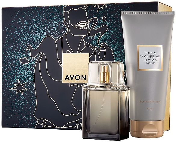 Avon Today Tomorrow Always For Him - Duftset (Eau de Toilette /75 ml + Duschgel /200 ml)  — Bild N1