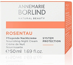 Nachtcreme für das Gesicht - Annemarie Borlind Rosentau System Protection Nourishing Night Cream — Bild N2