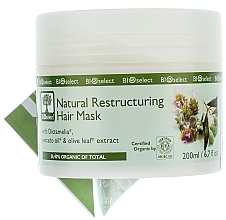 Düfte, Parfümerie und Kosmetik Haarmaske mit Avocado und Olivenöl - BIOselect Natural Restructuring Hair Mask