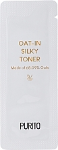 Beruhigendes Gesichtstoner mit Hafersamen - Purito Oat-in Silky Toner — Bild N2