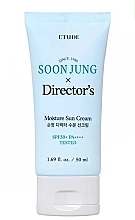 Düfte, Parfümerie und Kosmetik Feuchtigkeitsspendende Sonnenschutzcreme für das Gesicht - Etude House Soon Jung & Director’s Moisture Sun Cream SPF50+ PA+++