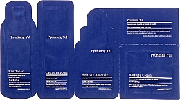 Düfte, Parfümerie und Kosmetik Zestaw - Pyunkang Yul Skin Set (toner/1.5ml + foam/1.5ml + ampoule/1.5ml + cr/1.5ml)