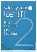 Düfte, Parfümerie und Kosmetik Professionelle fixierende Wimpernlotion Schritt 2 - Salon System Lashlift Fix Lotion No 2