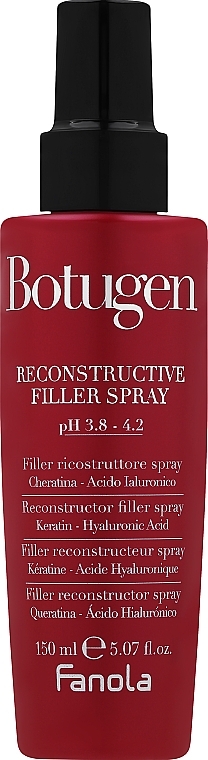 Regenerierendes Spray für sprödes und strapaziertes Haar - Fanola Botugen Botolife Spray — Bild N1