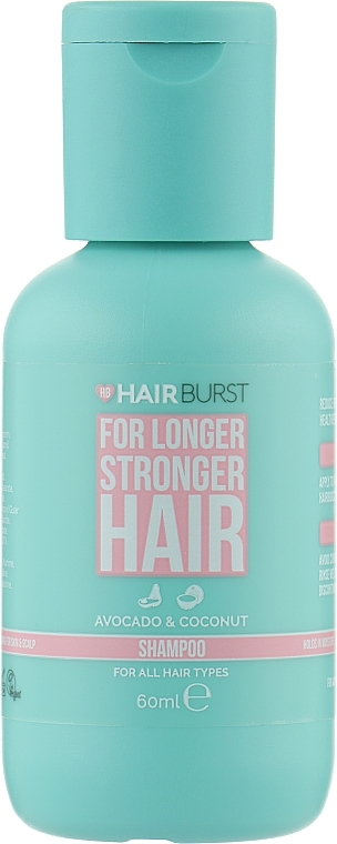 Stärkendes Shampoo zum Wachstum mit Avocado und Kokosnuss - Hairburst Longer Stronger Hair Shampoo — Bild N1