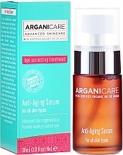 Düfte, Parfümerie und Kosmetik Regenerierendes und feuchtigkeitsspendendes Anti-Aging Gesichtsserum mit Arganöl und Hyaluronsäure - Arganicare Anti-Aging Serum