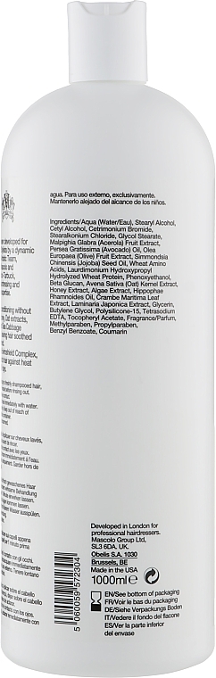 Pflegende Haarspülung für trockenes und dehydriertes Haar mit Honig und Hafer - Label.m Honey & Oat Conditioner — Bild N3