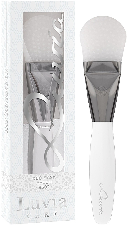 Maskenpinsel S502 - Luvia Cosmetics Duo Mask Brush — Bild N1