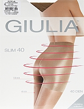 Düfte, Parfümerie und Kosmetik Damenstrumpfhose Slim 40 den, daino - Giulia