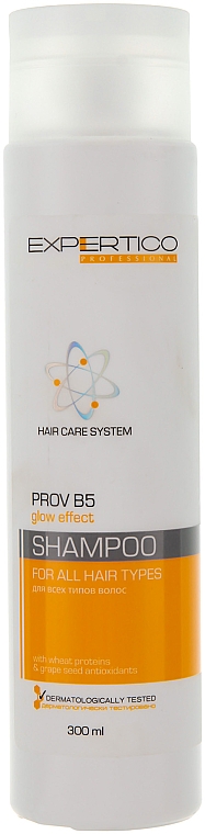 Feuchtigkeitsspendendes Shampoo mit Traubenextrakt und Provitamin B5 - Tico Professional Expertico Shampoo — Bild N1