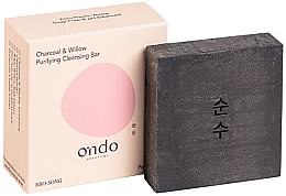 Düfte, Parfümerie und Kosmetik Seife mit Aktivkohle für Gesicht und Körper - Ondo Beauty 36.5 Charcoal & Willow Purifying Cleansing Bar