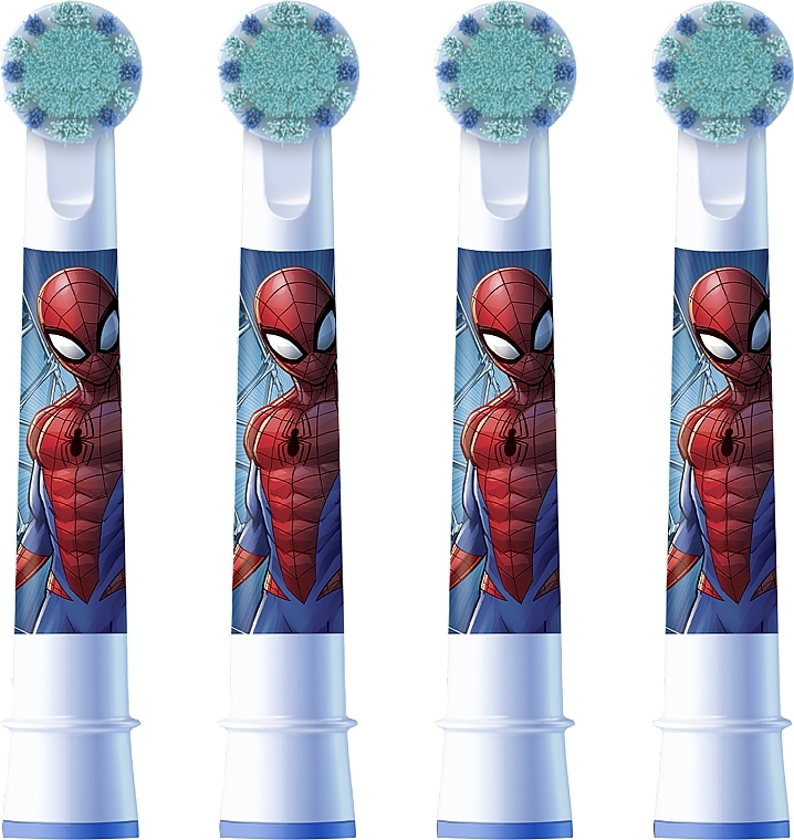 Austauschbare Zahnbürstenköpfe für elektrische Kinderzahnbürste Spiderman 4 St. - Oral-B Pro Kids 3+  — Bild N2