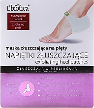 Peeling-Maske für Fersen - L'biotica Heel Exfoliating Mask — Bild N3