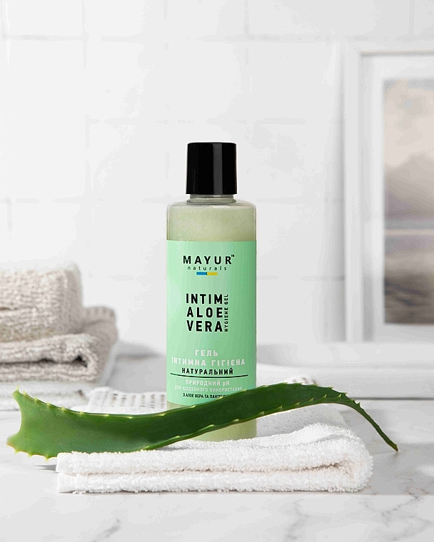 Natürliches Gel für die Intimhygiene mit Aloe - Mayur Intimate Cleanser — Bild N2