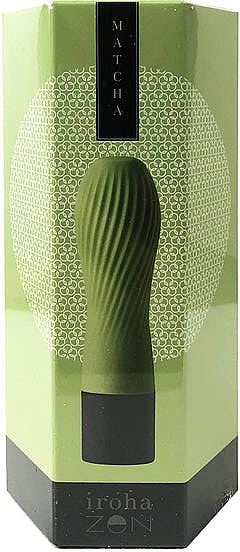 Vibrator mit sanften Rippen Matcha - Tenga Iroha Zen Matcha — Bild N2