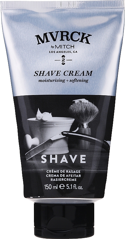 Feuchtigkeitsspendende und weichmachende Rasiercreme - Paul Mitchell MVRCK Shave Cream — Bild N1