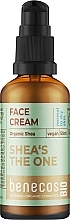 Gesichtscreme mit Sheabutter - Benecos Bio Organic Shea Face Cream — Bild N1