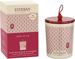 Düfte, Parfümerie und Kosmetik Esteban Esprit de The - Duftende Dekokerze