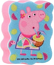 Düfte, Parfümerie und Kosmetik Badeschwamm für Kinder Peppa Pig Peppa mit Cocktail rosa - Suavipiel Peppa Pig Bath Sponge